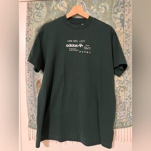 Adidas x Alexander Wang Green tee sz m